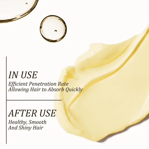 Vista 5 de Tgideas Mascarilla hidratante de colágeno para cabello seco dañado, tratamiento acondicionador de reparación profunda, mascarilla suave para todo