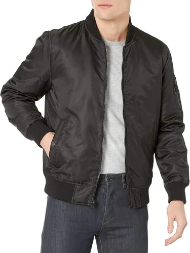 Vista 4 de GUESS Chaqueta bomber con capucha para hombre