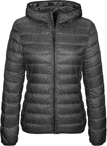 Vista 19 de Wantdo - Chaqueta de plumón corto con capucha para mujer Beige