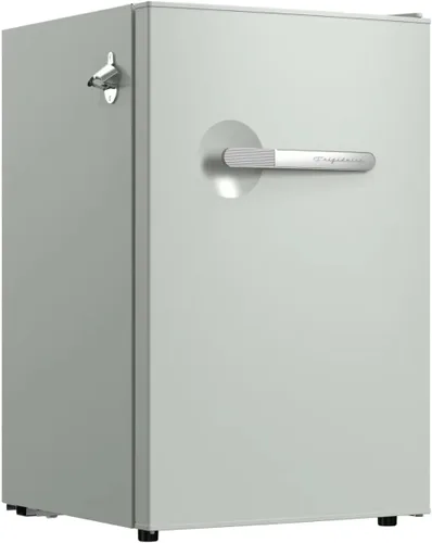 Vista 7 de Frigidaire, Refrigerador compacto de la serie Retro de 4.5 pies cúbicos, abrebotellas lateral integrado, rojo