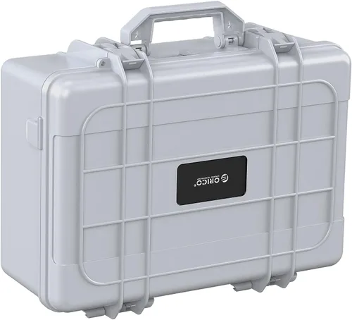 Vista 8 de ORICO Estuche para disco duro de 3.5 pulgadas y 20 bahías HDD/SSD Maleta de almacenamiento de protección múltiple con funda rígida de espuma a