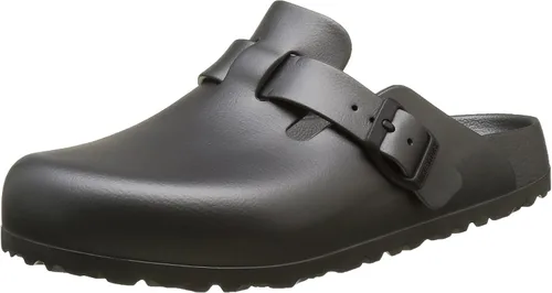 Vista 26 de Birkenstock Zuecos de gamuza Boston para mujer
