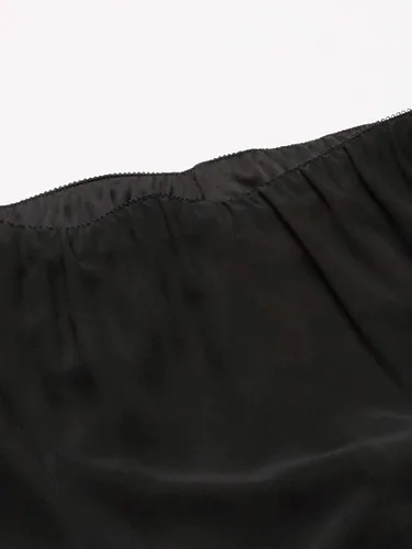 Vista 5 de Alex Evenings Pantalón de vestir de pierna recta para mujer (Petite Regular Plus Tallas), Metálico