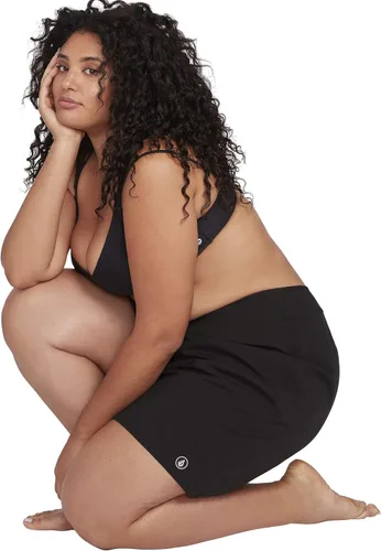 Vista 4 de Volcom Shorts de natación clásicos Simply Solid de 11 pulgadas para mujer