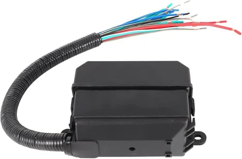 Vista 4 de Kit de caja de relé de fusibles de 12 ranuras de fusibles, caja de 6 relés, bloque de soporte de fusibles ATC/ATO para automóviles y barcos, bahía