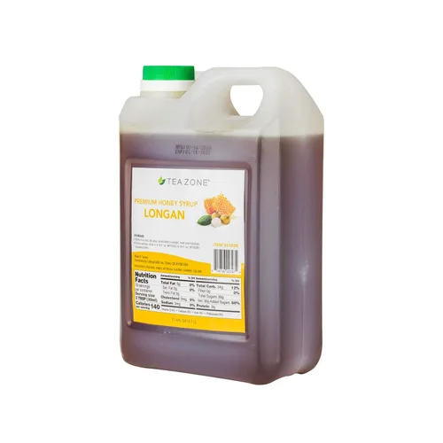 Vista 2 de Tea Zone 71.4 onzas líquidas de jarabe de miel Longan
