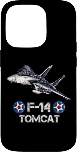 Vista 17 de Vintage F-14 Tomcat Fighter Jet Aviación Militar Estuche de Regalo para iPhone 17