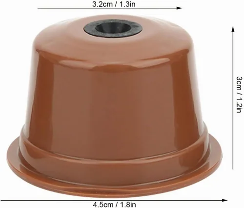 Vista 3 de 3pcs Recargable Cápsula de Café Reutilizable Filtro de Café Taza de Repuesto para Máquina de Café (Café)