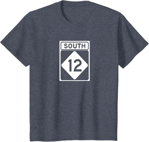 Vista 86 de Highway 12 South NC Outer Banks North Carolina Hwy - Camiseta, Negro, S