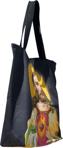 Vista 3 de RaanPahMuang - Bolso grande para la compra diseño del corazón de Jesucristo