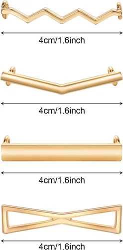 Vista 3 de Waydress 18 dijes de cordones para zapatos deportivos, para manualidades, joyas, decoración, clips, diamantes de imitación de perlas de imitación