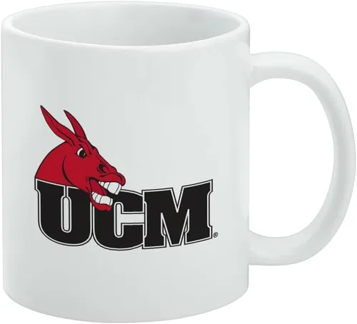 Vista 22 de Taza de cerámica con el logotipo principal de la Universidad Rider, taza de regalo novedosa para café, té y bebidas calientes, 11oz, blanca