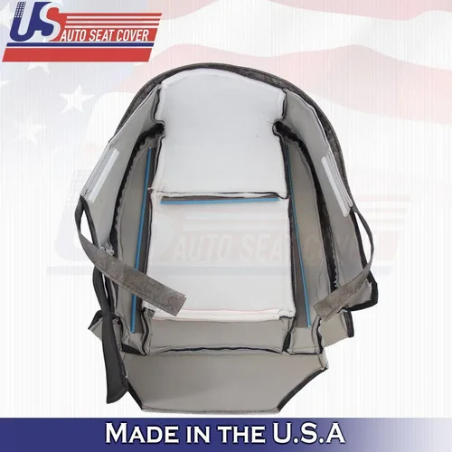 Vista 9 de U.S.AutoSeatCover 2011 2012 2013 Compatible con Dodge Charger Front Driver Side Bottom Funda de asiento de cuero BLK