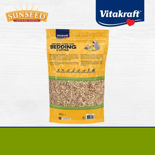 Vista 7 de VitaKraft Sunseed - Ropa de cama y arena natural para pájaros, 350 pies