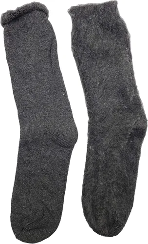 Vista 7 de 6 pares de calcetines térmicos para hombre, interior cepillado, cálido e invierno, grueso y resistente, acolchado, paquete a granel