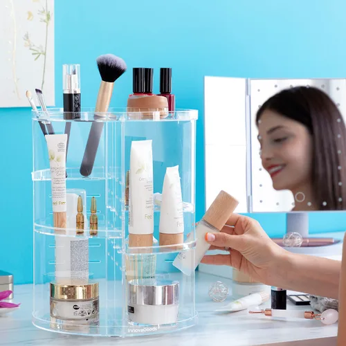 Vista 5 de Organizador de Maquillaje Giratorio Rolkup InnovaGoods