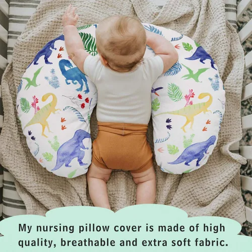 Vista 25 de Funda para almohada de lactancia TANOFAR, funda de almohada de lactancia neutral para bebés niños y niñas, funda de almohada de lactancia ultra