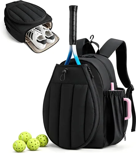 Vista 10 de Pickleball Backpack, Large Sports Bag with Shoe Compartment, for Men and Women