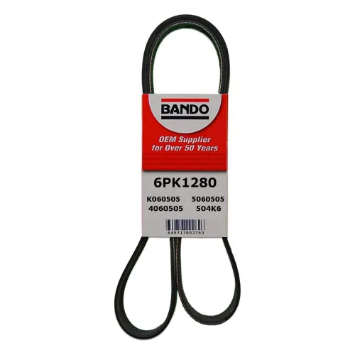 Vista 32 de Bando USA 6PK1255 Correa de serpentina de calidad OEM