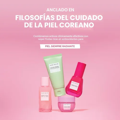 Vista 6 de Glow Recipe Watermelon Glow Spray Facial + Bruma Hidratante - Neblina ultrafina para el rostro con ácido hialurónico + AHA de hibisco para refrescar