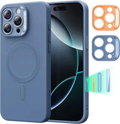 Vista 89 de ESR Funda para iPhone 11, compatible con MagSafe, protección de grado militar a prueba de golpes, funda magnética para iPhone 11, funda híbrida