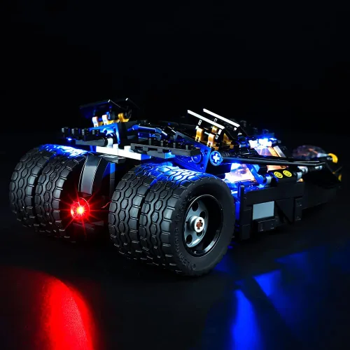 Vista 3 de Kyglaring Kit de iluminación LED compatible con Lego DC Batman Batmobile Tumbler: Scarecrow Showdown 76239 Kit de construcción - No incluye