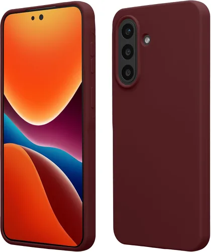 Vista 188 de kwmobile Funda Compatible con Samsung Galaxy A14 5G - Funda de teléfono de TPU y silicona con acabado suave - Verde Lima