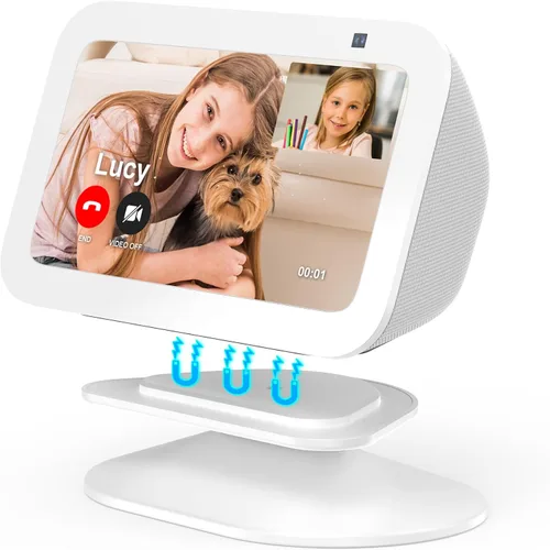 Vista 8 de PlusAcc Soporte para Show 5 (3ª generación) - Soporte de inclinación ajustable, accesorios de soporte de mesa magnéticos compatibles con modelos