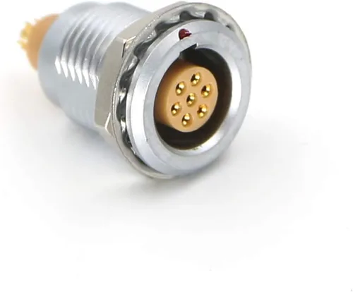 Vista 9 de 1B FSG - Conector de empuje giratorio de 2 pines macho para cámara Kinemini 4k (2 pines, FSG)