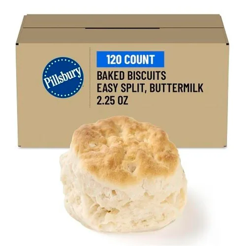 Vista 6 de General molinos Pillsbury Baked easy-split Buttermilk Biscuit, 2,25 onzas de oro – -120 por Caso.
