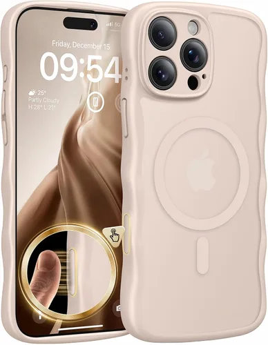 Vista 46 de TAURI Funda para iPhone 16 para mujeres y niñas, con control de cámara, [compatible con Masafe], funda Wave para iPhone 16 de 6.1 pulgadas
