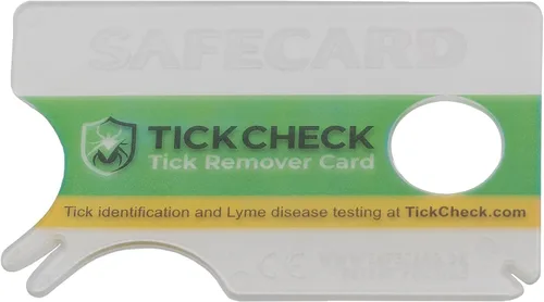 Vista 2 de TickCheck Tarjeta eliminadora de garrapatas, herramienta de eliminación de garrapatas de tamaño billetera con tarjeta de identificación