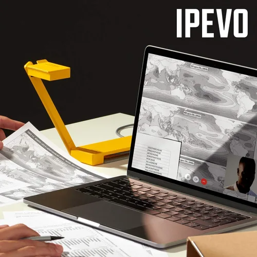 Vista 6 de IPEVO DO-CAM Creator's Edition Cámara portátil y compacta Ultra HD 8MP USB para presentaciones visuales profesionales y comunicación - Cámara web