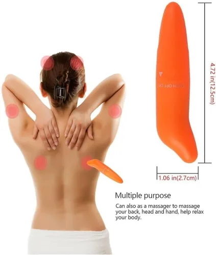 Vista 5 de Masajeador eléctrico de mano, herramienta eléctrica para pies, cuello, espalda, mano, pierna, brazo, dolores musculares para mujeres y hombres
