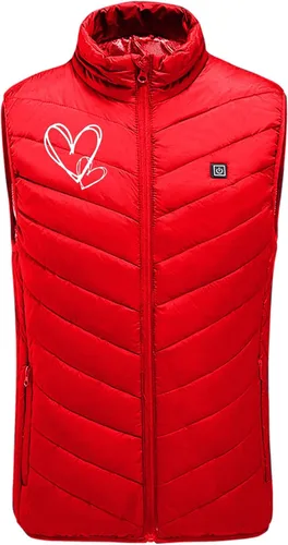 Vista 6 de Juniors Heart Lover Graphic Plus Size Coats Jackets Outerwear for Women Heated Cami Tank Fall Winter Coats 2023 Y2K