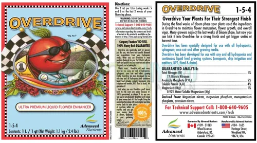 Vista 2 de Nutrición Avanzada Overdrive 250Ml