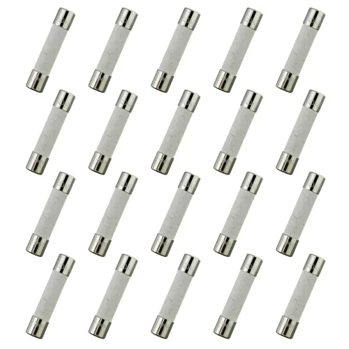 Vista 11 de T1AL250V 20 fusibles de tubo de cerámica de soplado lento de 0.236x1.181 in 0.24 x 1.18 pulgadas 1A 250V