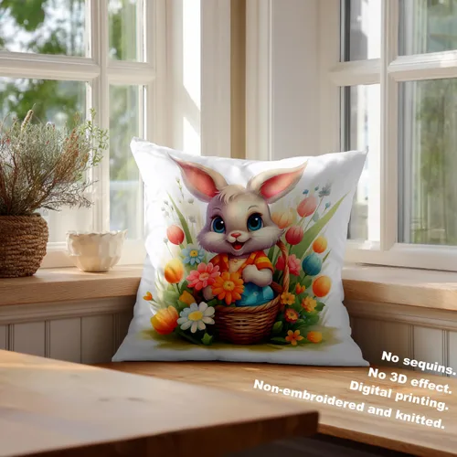 Vista 247 de Batmerry Autumn Pumpkin Templeton Throw Pillow Covers, Green Leaves Paths Forests Decorative Pillow Covers Digital Printing Blended for Couch Sofa