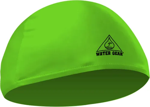 Vista 13 de Water Gear Synthetic Fiber Swim Cap - Comfortable and Durable Swimming Cap - Keeps Short or Long Hair Dry