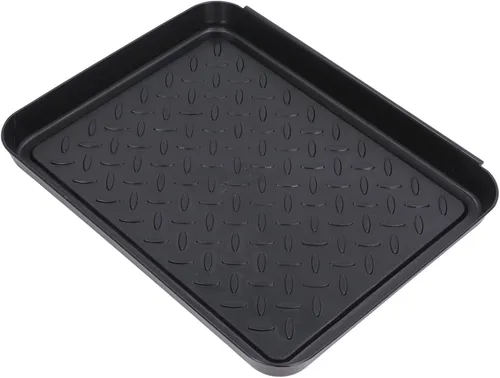 Vista 8 de TREETDOBV Bandeja para botas para todo tipo de clima, bandeja para botas para entrada interior, bandeja impermeable para zapatos con borde elevado