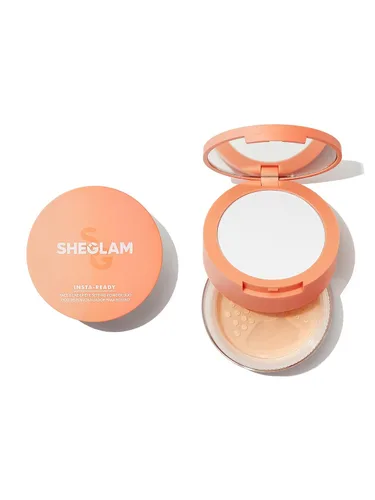 Vista 9 de SHEGLAM Polvo Facial Insta-Ready Polvo Suelto para Ajuste Bajo los Ojos - Bisque