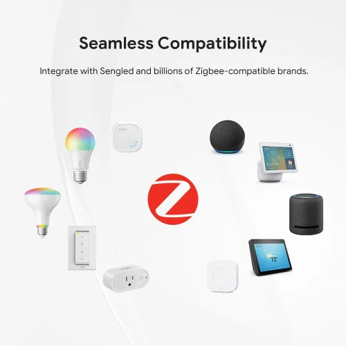 Vista 3 de Sengled Kit de inicio de bombilla inteligente, bombillas inteligentes que funcionan con Alexa, Google Home, bombilla que cambia de color, bombillas