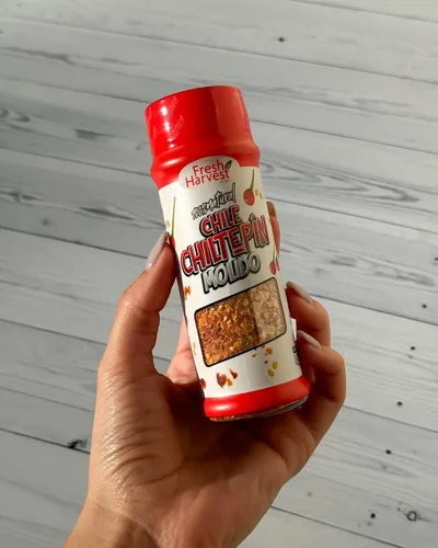 Vista 3 de Fresh Harvest Chiltepin - Pimienta molida en polvo, 45 g (1,59 oz), paquete de 30