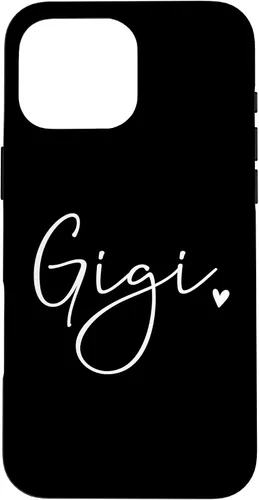 Vista 19 de Gigi Heart Graphic Grandma - Carcasa para iPhone 16