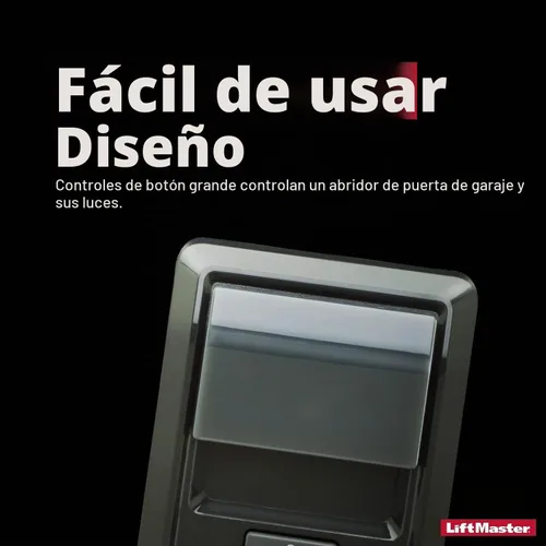 Vista 4 de Liftmaster 885LM multiuso, control inalámbrico inteligente para pared para seguridad del garage + 2.0