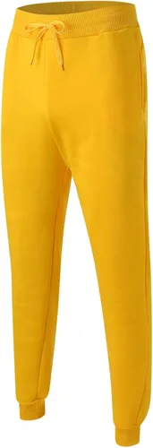 Vista 2 de Pantalones deportivos negros para hombre, pantalones deportivos elásticos con bolsillos deportivos, pantalones casuales para hombre, pantalones