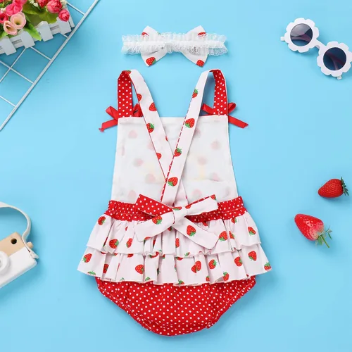 Vista 2 de Mameluco para bebé niña para primer cumpleaños, disfraz de princesa para Halloween, cosplay