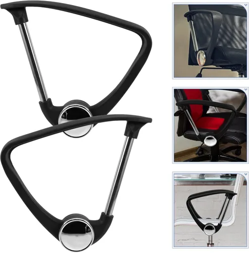 Vista 5 de Veemoon Reposabrazos para silla de oficina, 2 piezas, repuesto para silla de computadora, accesorios