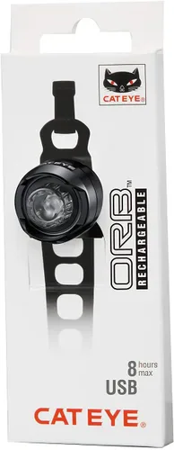 Vista 7 de CATEYE ORB - Luz de seguridad recargable USB – Luz LED intermitente para bicicleta de alta visibilidad, múltiples modos de iluminación, diseño