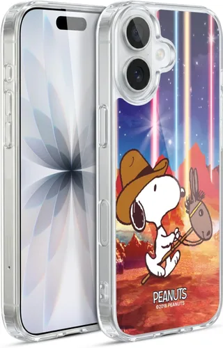 Vista 98 de Head Case Designs Funda de gel con licencia oficial de Peanuts Nebula Cactus Needles Snoopy Space Cowboy [protección de grado militar] compatible
